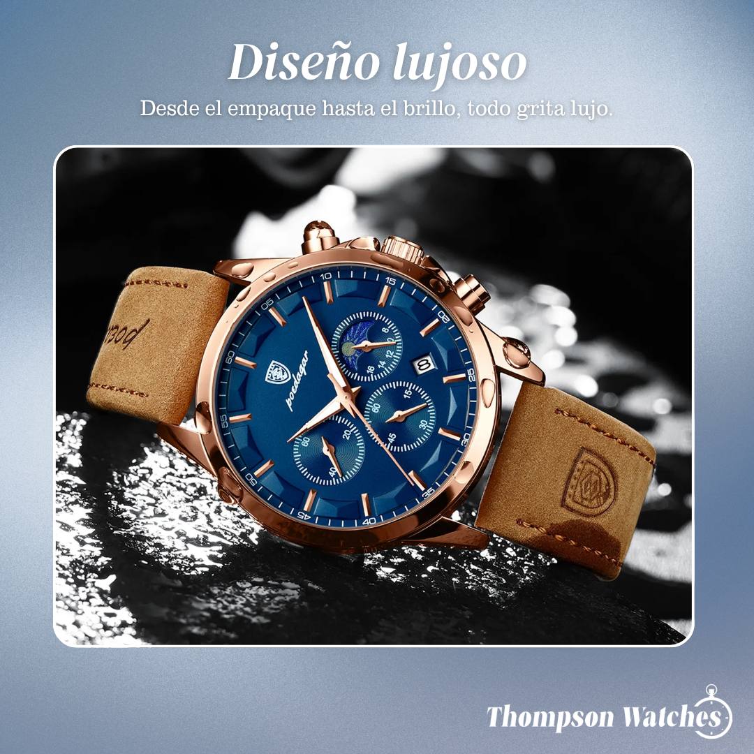 Samuel | Reloj cronógrafo multifuncional y elegante para hombre | 42 mm