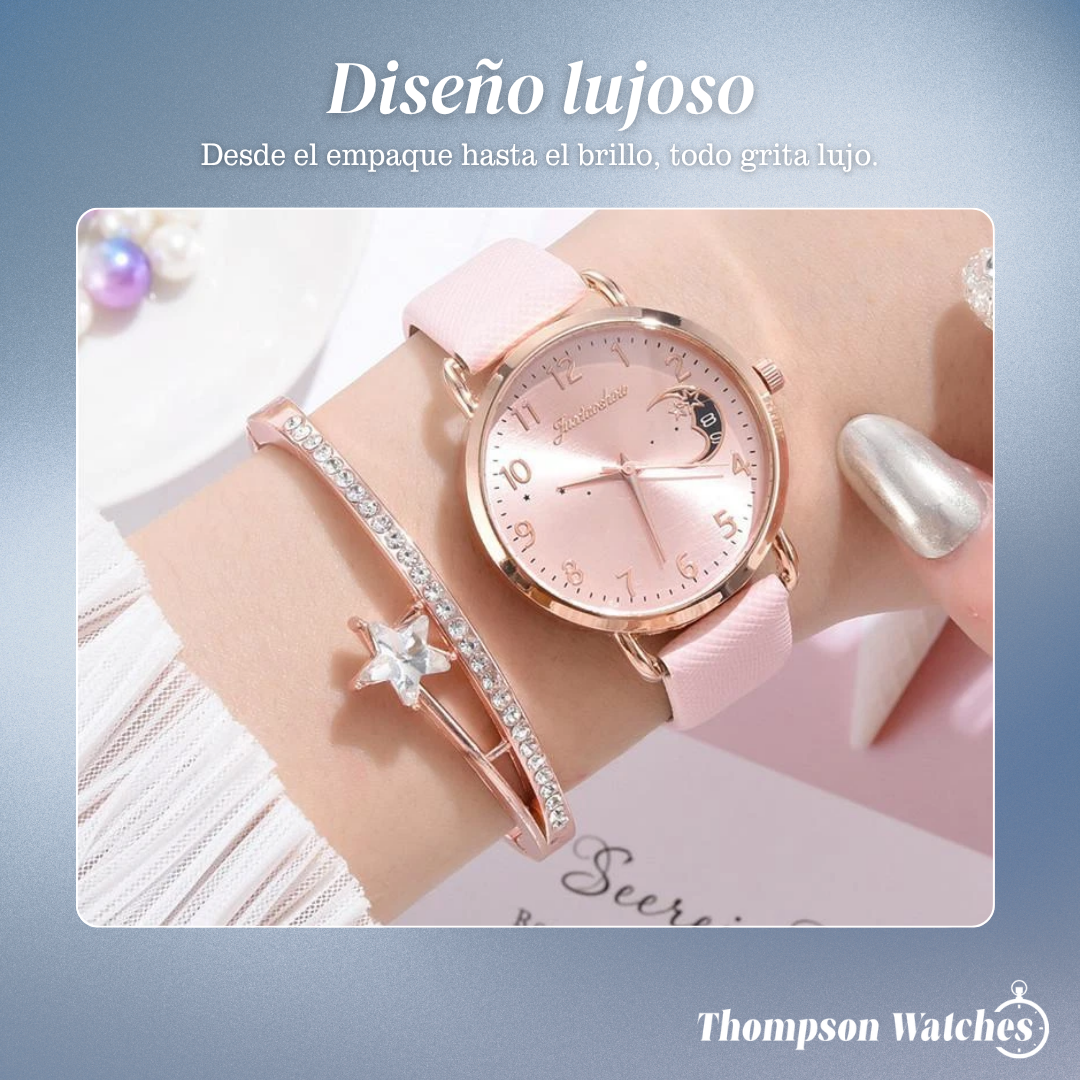 Sierra | Reloj con esfera lunar y pulsera | 36 mm