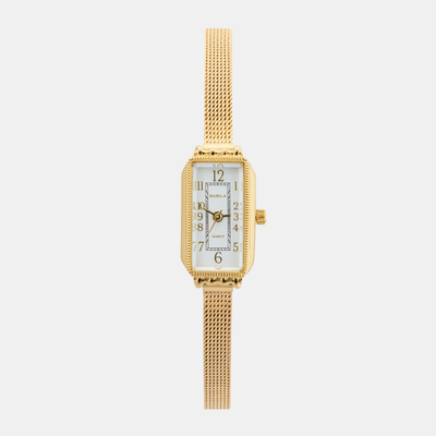 Varella | Reloj de malla para mujer con esfera rectangular | 30 mm