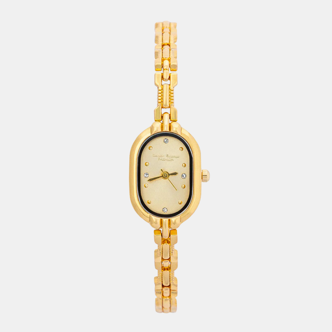 Liana | Reloj clásico dorado para mujer | 36 mm
