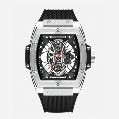 Ryker | Caja de Tonneau Impactante Con Estilo Futurista y Construcción en Esqueleto Reloj | 42mm