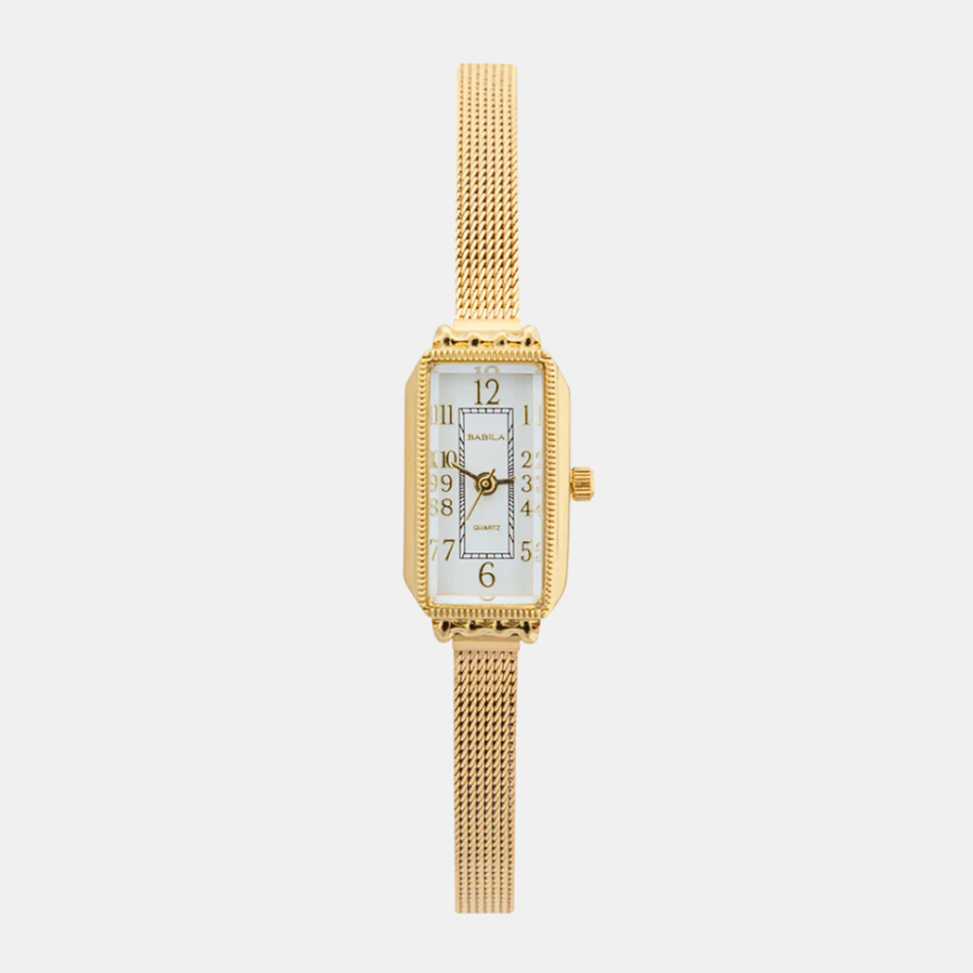 Bellevue | Reloj de pulsera para mujer con bisel de cristal | 38 mm