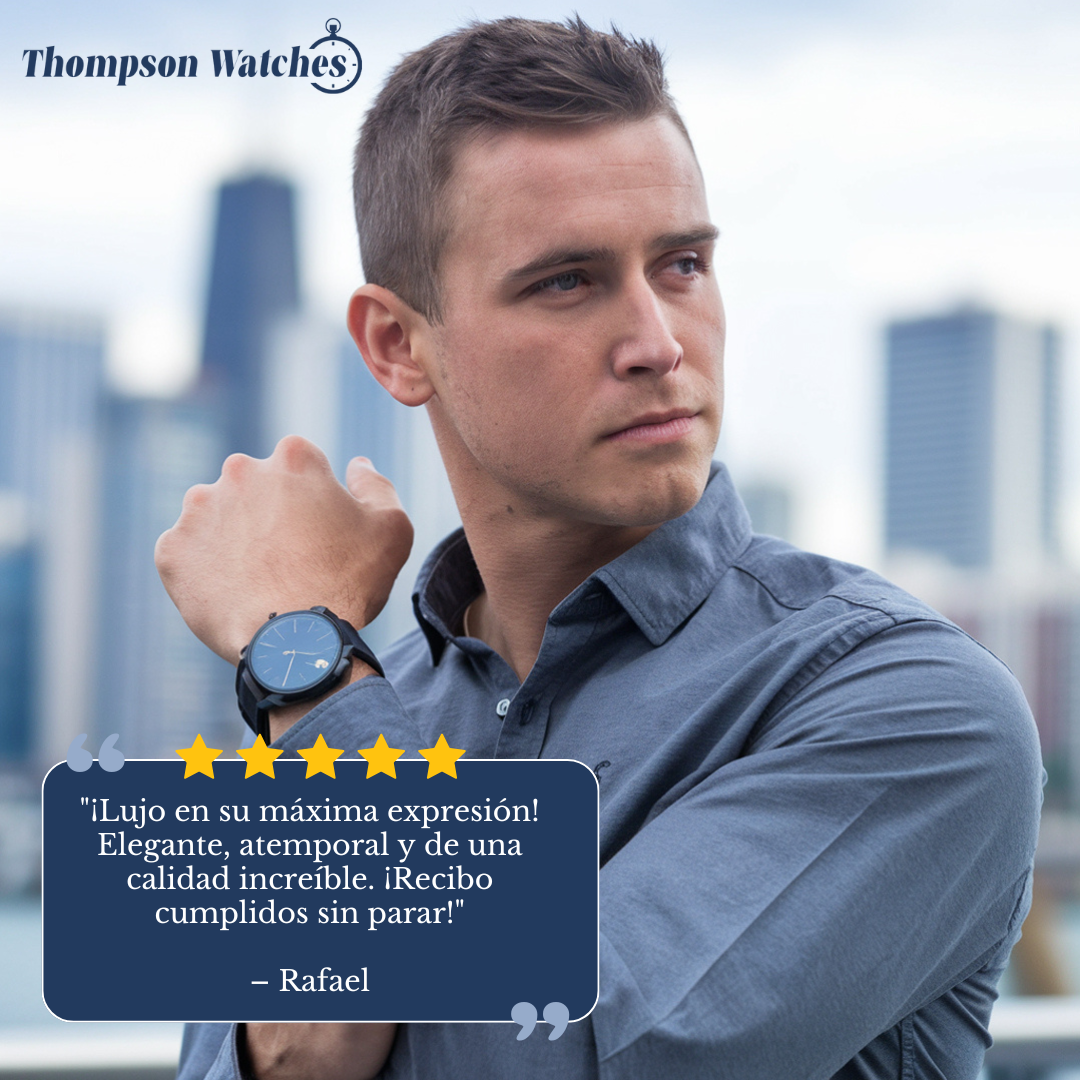 Nathan | Reloj de pulsera cronógrafo multifuncional | 46 mm