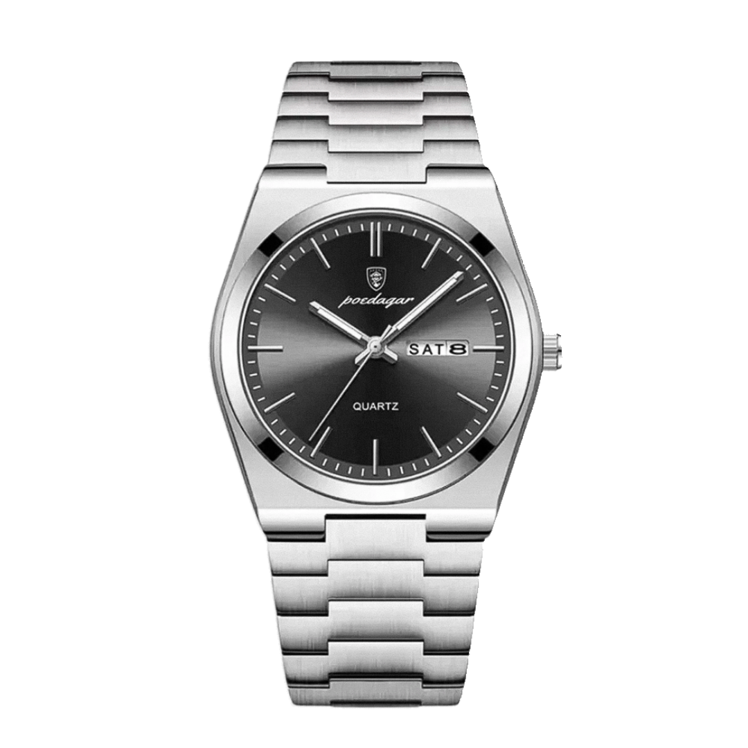 Elliot | Estilo vintage limpio con precisión de día y fecha | 40mm