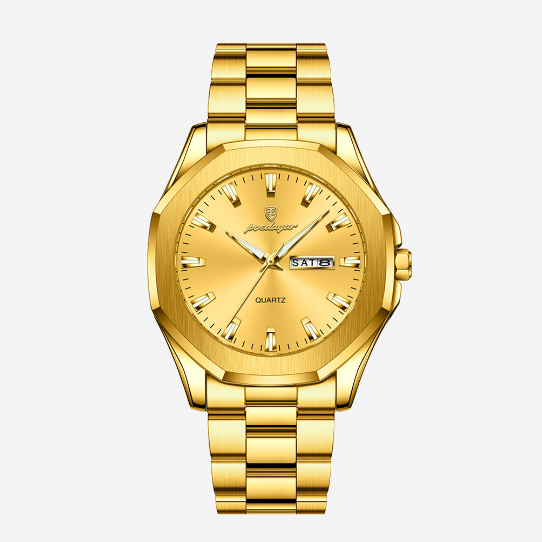 Miles | Reloj Moderno de Acero Estilo Diario Elegante | 42mm