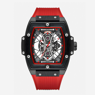 Ryker | Caja de Tonneau Impactante Con Estilo Futurista y Construcción en Esqueleto Reloj | 42mm