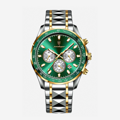 Reloj Zane con esfera deportiva elegante y cronógrafo de declaración | 44.5 mm