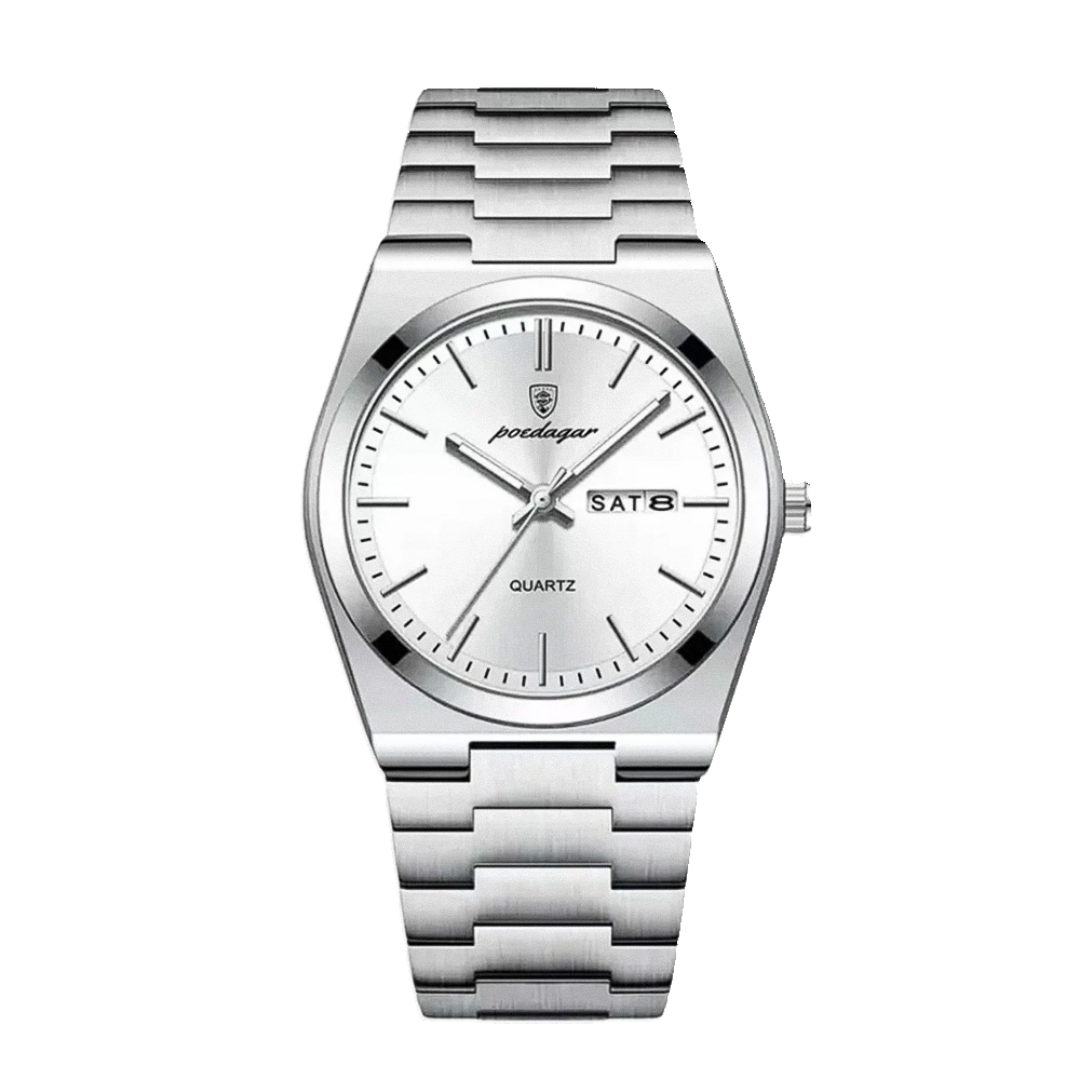 Elliot | Estilo vintage limpio con precisión de día y fecha | 40mm