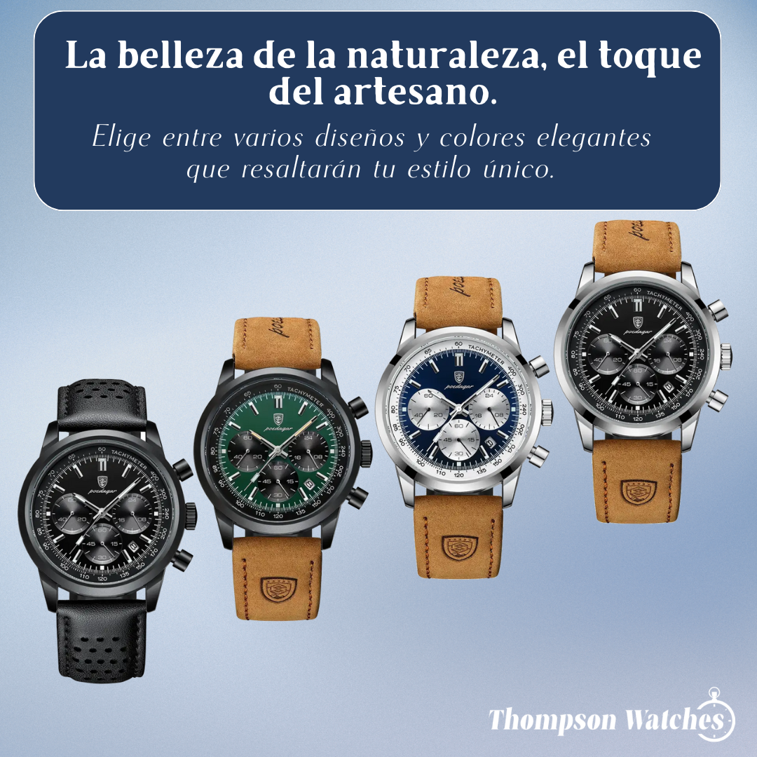 Evan | Reloj cronógrafo de lujo para hombre | 41 mm