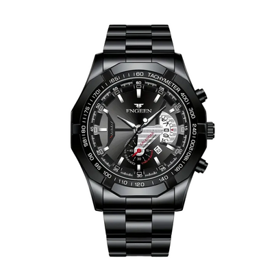 Reloj de pulsera para hombres Scott con gran dial creativo de 44 mm