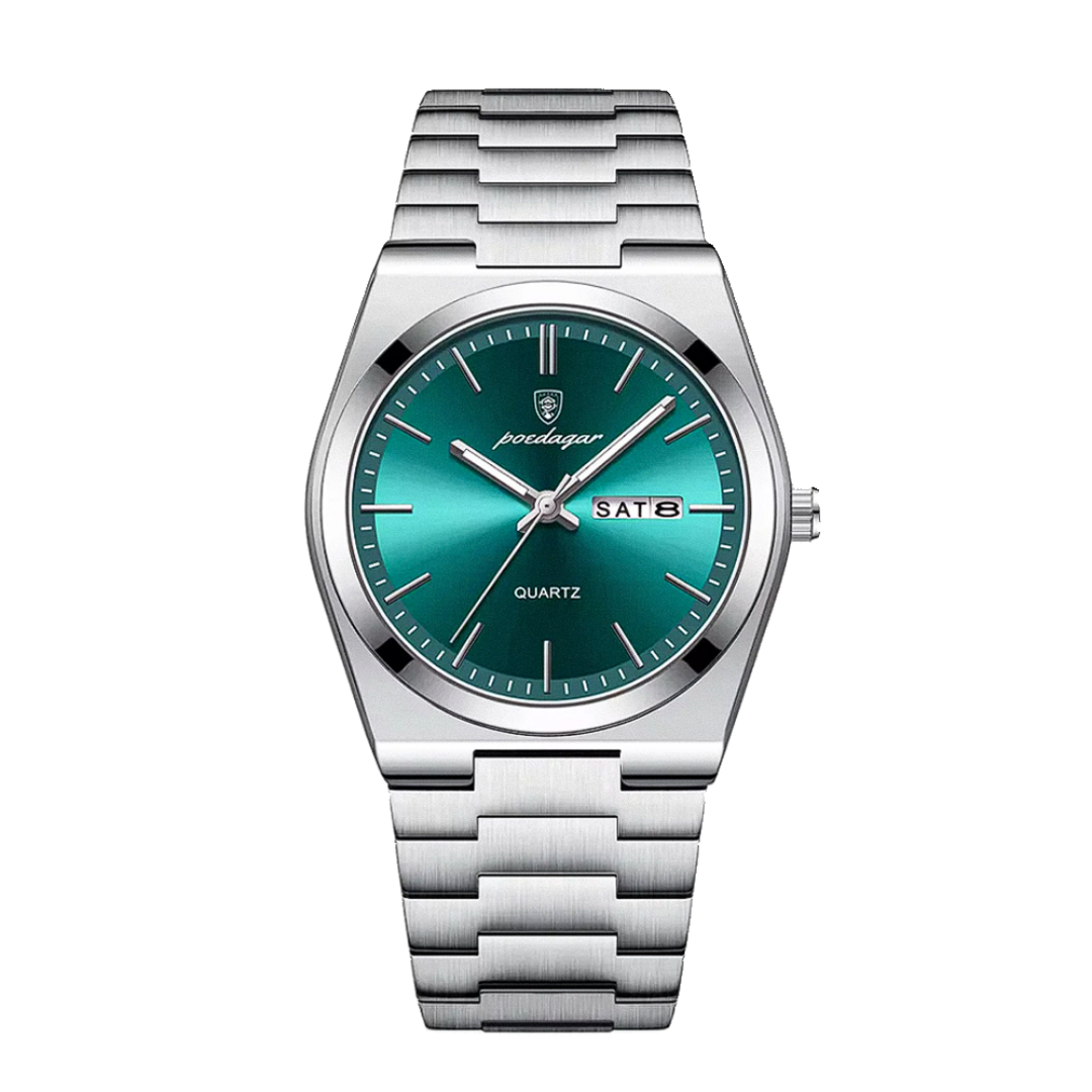 Elliot | Estilo vintage limpio con precisión de día y fecha | 40mm