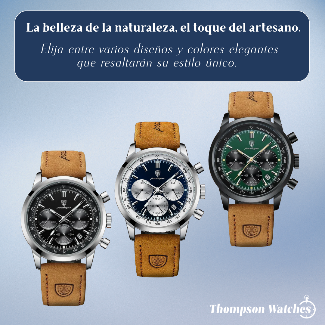 Joshua | Elegante reloj multifunción para hombre | 41 mm