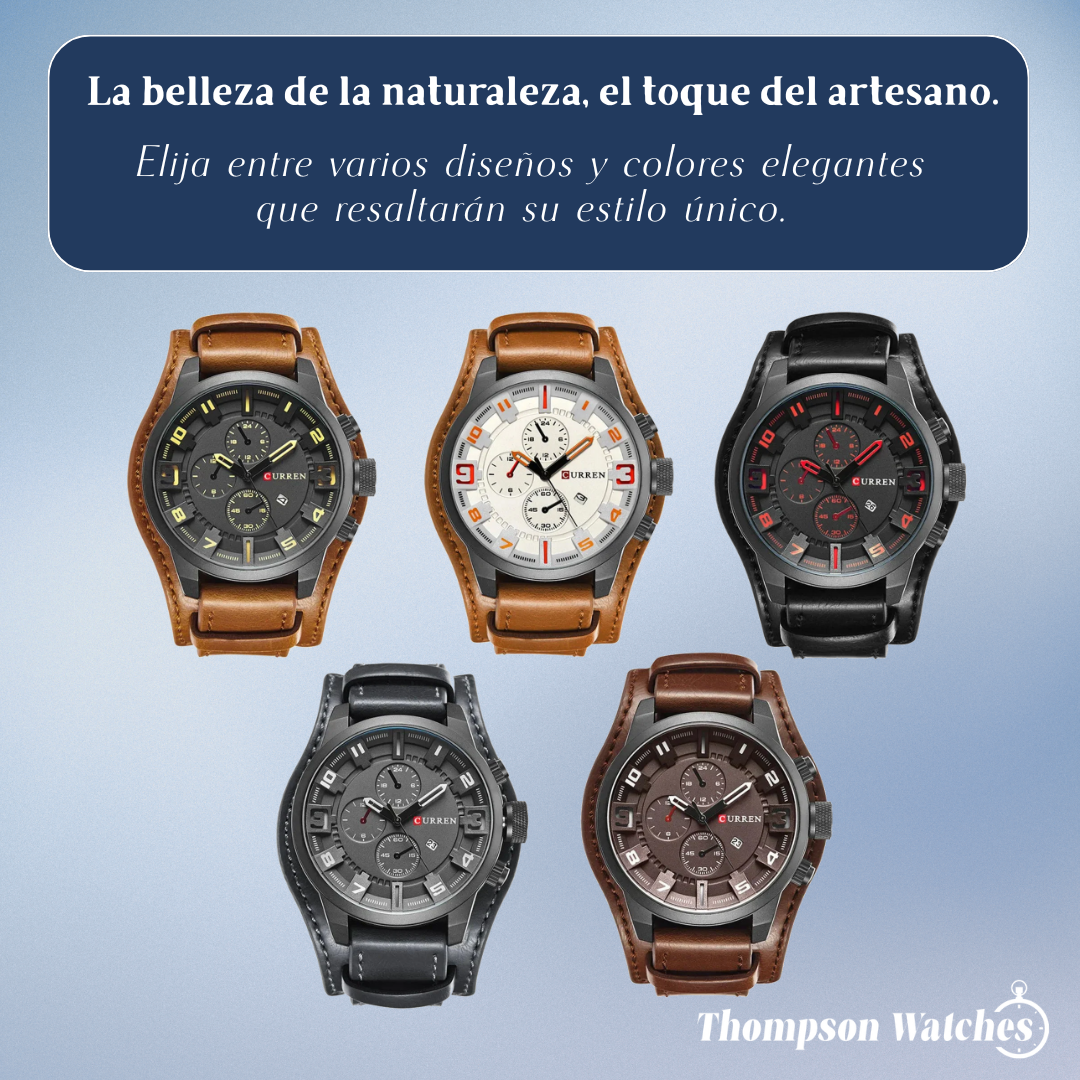 Thadeus | Reloj cronógrafo deportivo para hombre | 46 mm