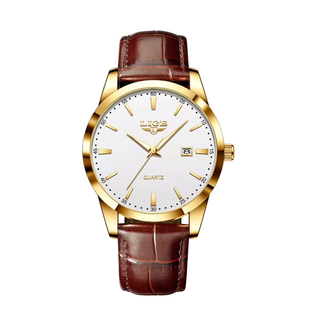 Sam | Reloj Cronógrafo Militar de Cuero | 40mm