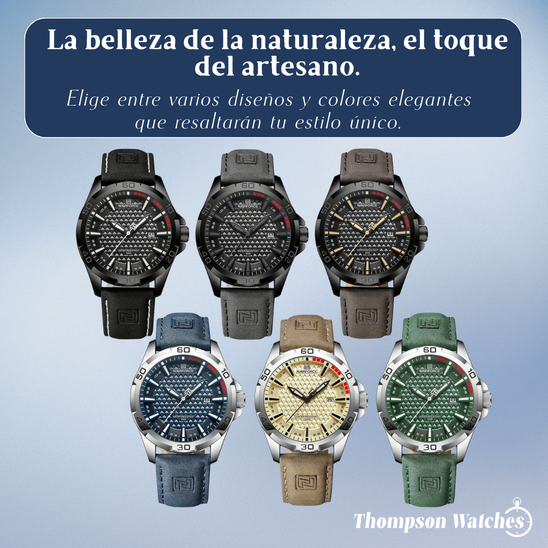 Luca | Reloj de cuarzo para hombre | 45 mm