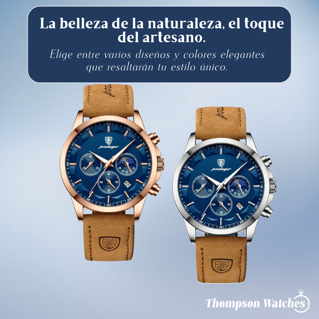 Samuel | Reloj cronógrafo multifuncional y elegante para hombre | 42 mm