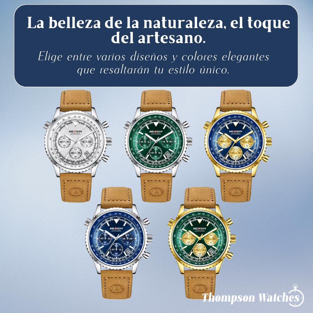 Ray | Reloj Cronógrafo Exquisito | 43mm