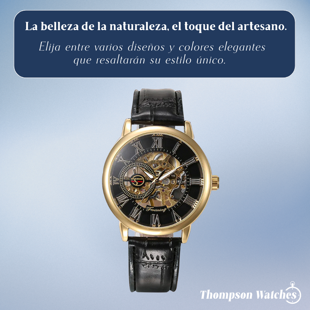Peter | Reloj Mecánico de Numerales Romanos para Hombres de Moda | 40mm