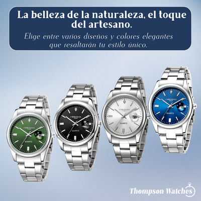 Sebastian | Reloj de negocios clásico y luminoso | 41 mm