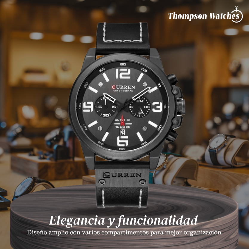 Ryder | Reloj de cuarzo casual moderno | 47mm