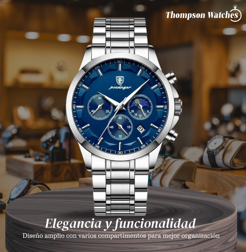 Adrian | Reloj Clásico de Elegancia Multifunción | 42mm