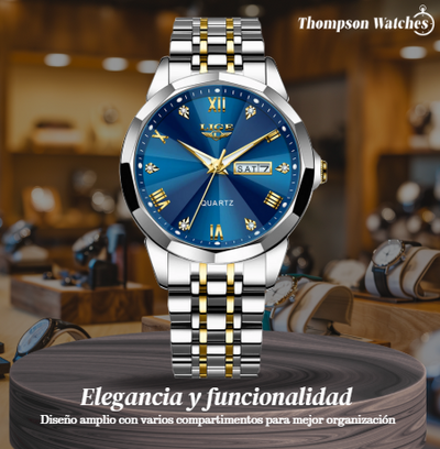 Reloj Jessica con diseño de esfera clásica de 41 mm