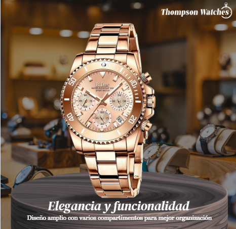 Elise | Reloj cronógrafo elegante para mujer | 38mm