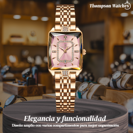 Reloj de Elegancia Cuadrada Melody | 25mm