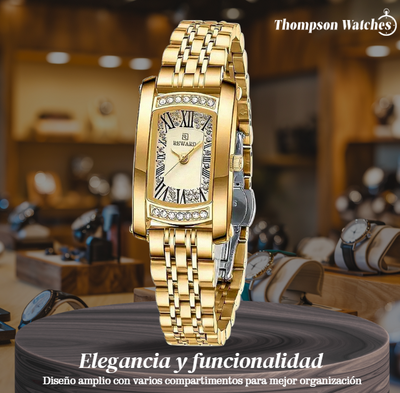 Adeline | Reloj Elegante con Cristal Brillante | 36 mm