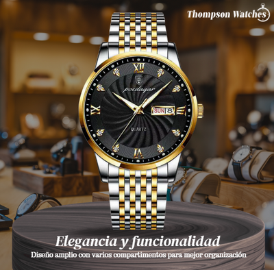 Caleb | Reloj Romano Clásico Refinado para Uso Diario | 40mm