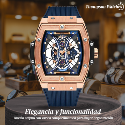 Ryker | Caja de Tonneau Impactante Con Estilo Futurista y Construcción en Esqueleto Reloj | 42mm