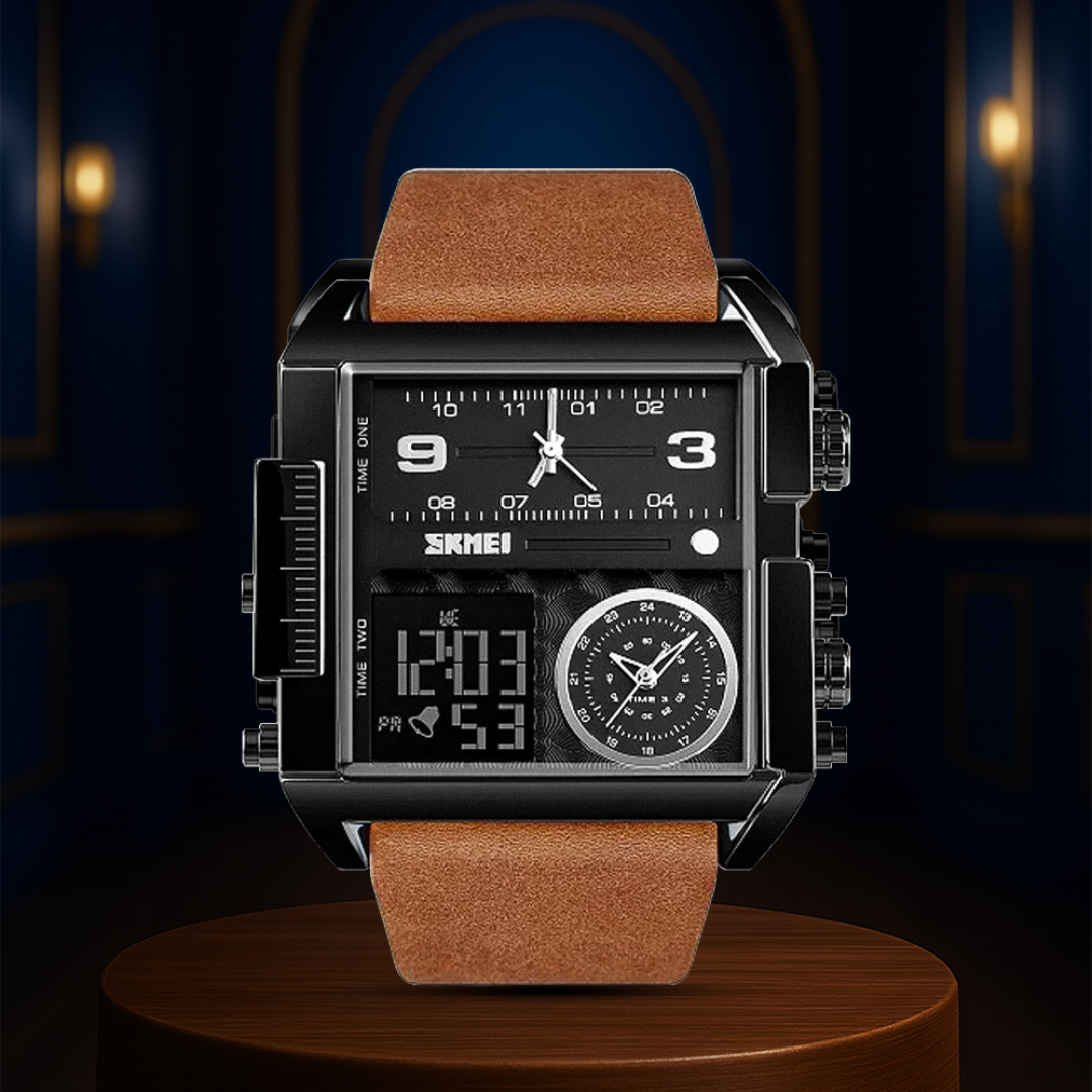 Dominic | Reloj Fusion de doble pantalla | 51 mm