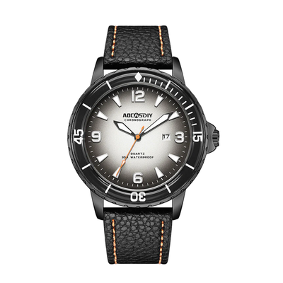 Jeferson | Reloj de cuero resistente para hombre | 44 mm