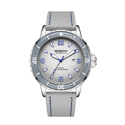 Jeferson | Reloj de cuero resistente para hombre | 44 mm