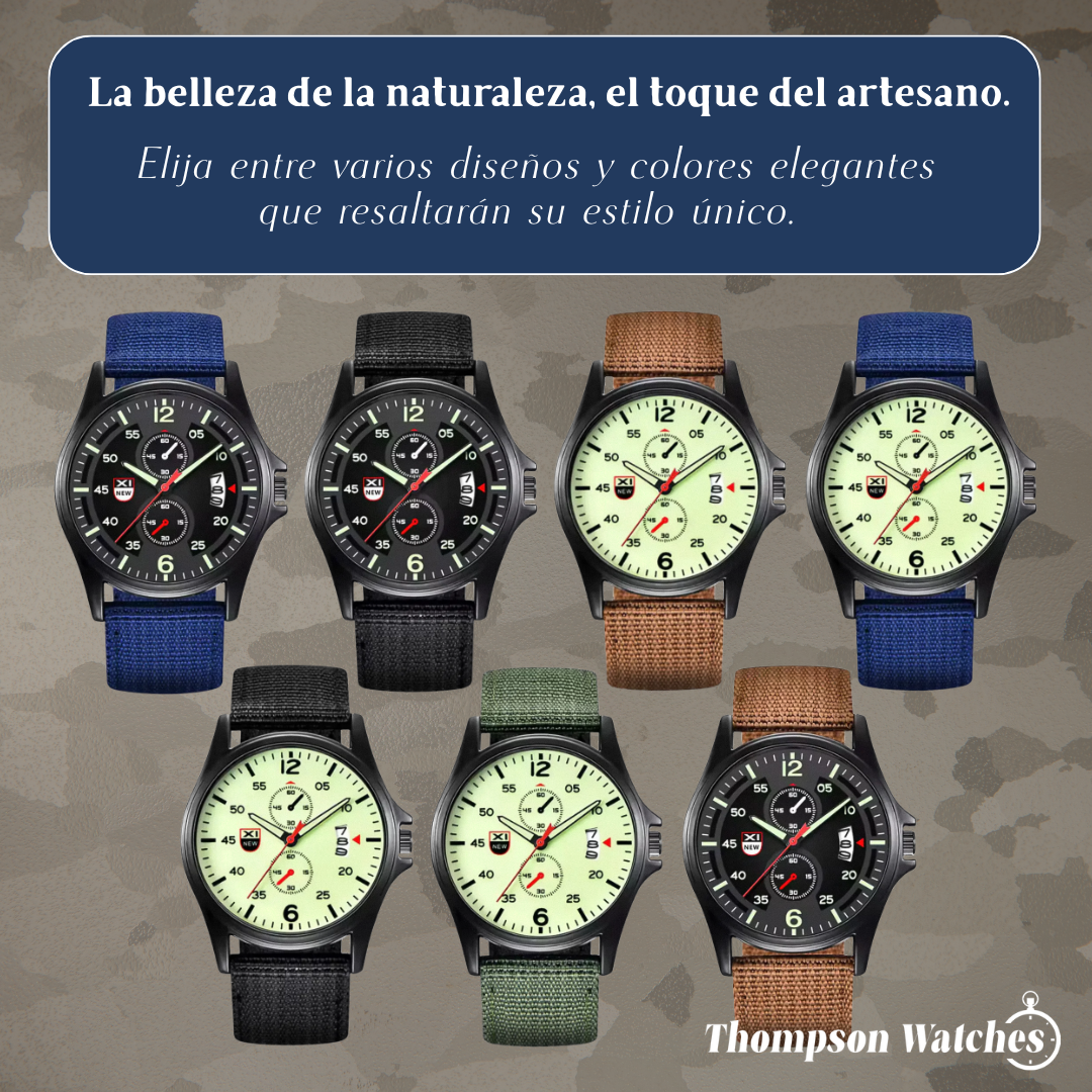 Reloj Cronógrafo Táctico de Campo Mark | 40 mm