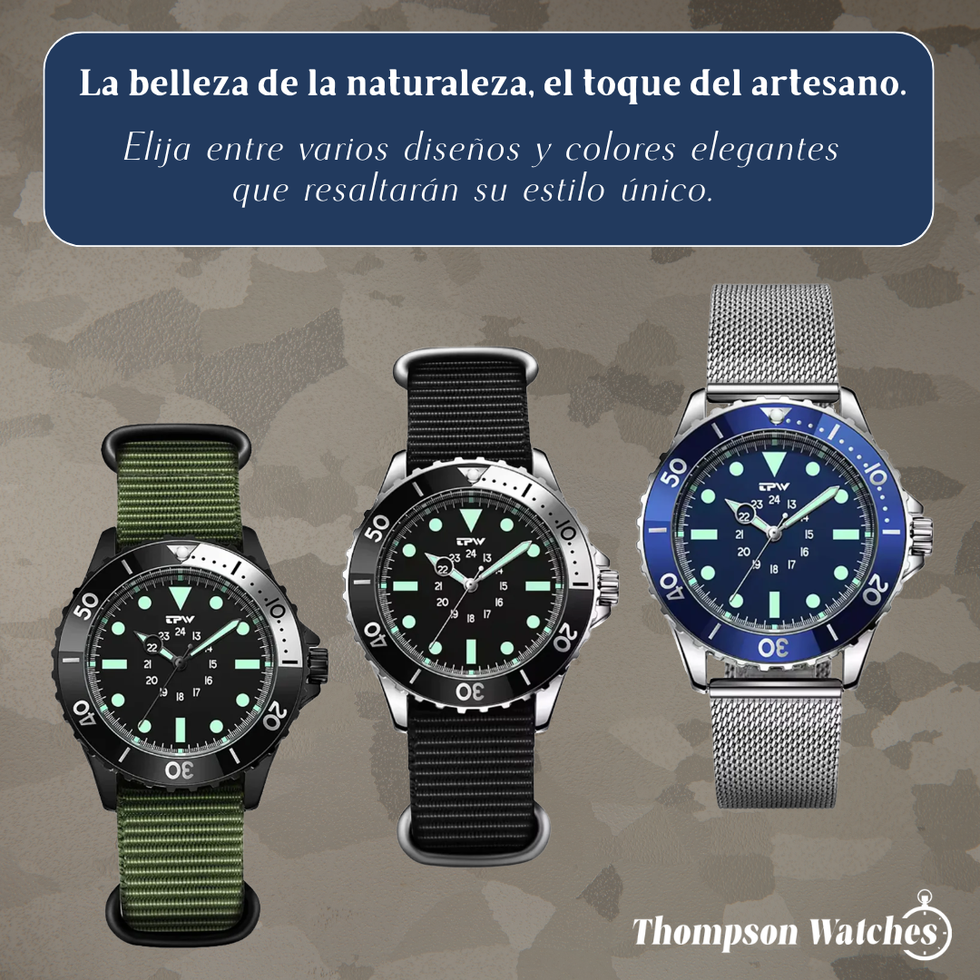 Robert | Reloj Clásico con Marcadores Luminosos | 41mm