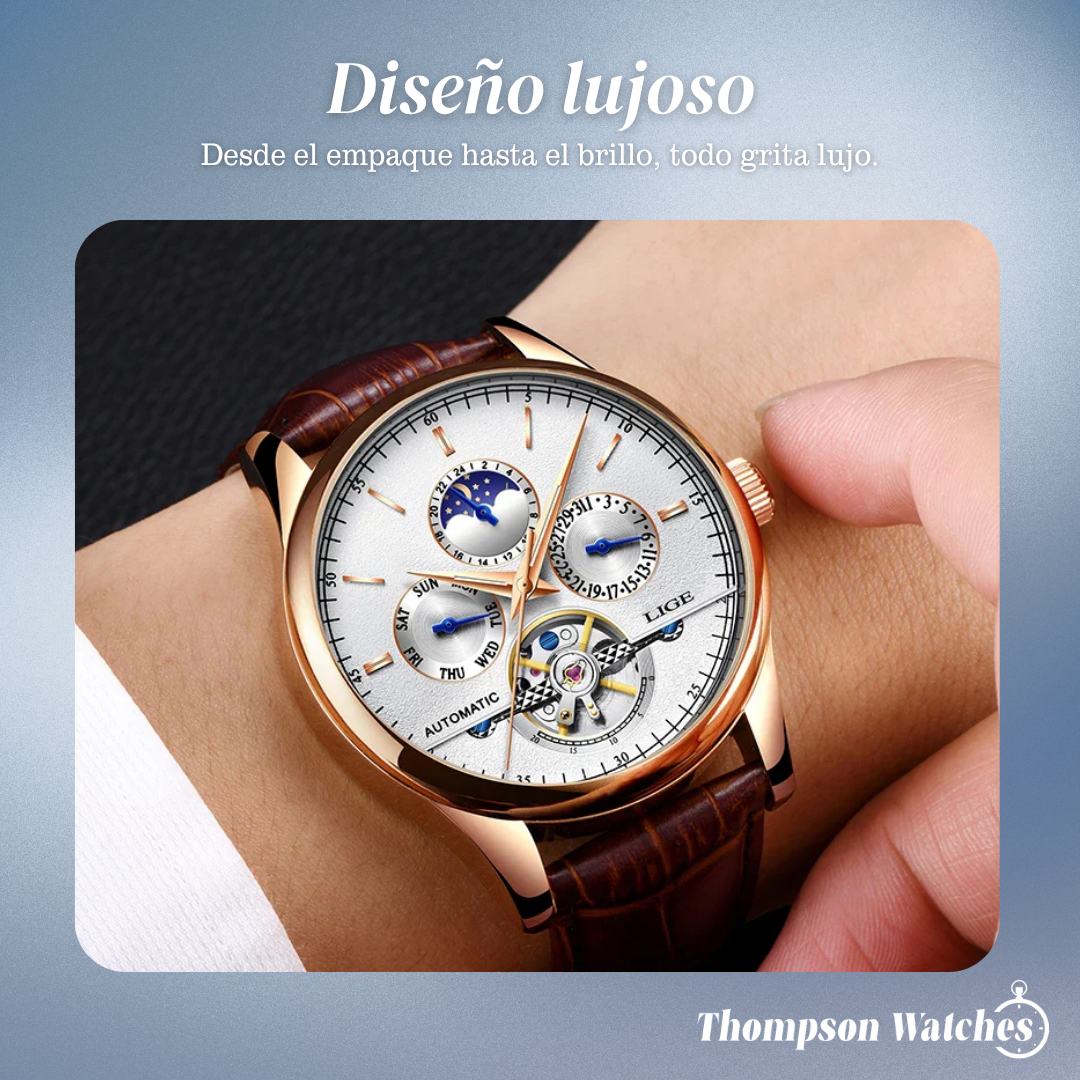 Knox | Reloj Tourbillon Mecánico | 43mm