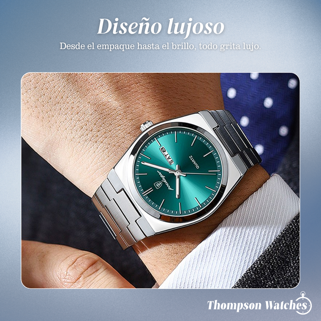 Elliot | Estilo vintage limpio con precisión de día y fecha | 40mm