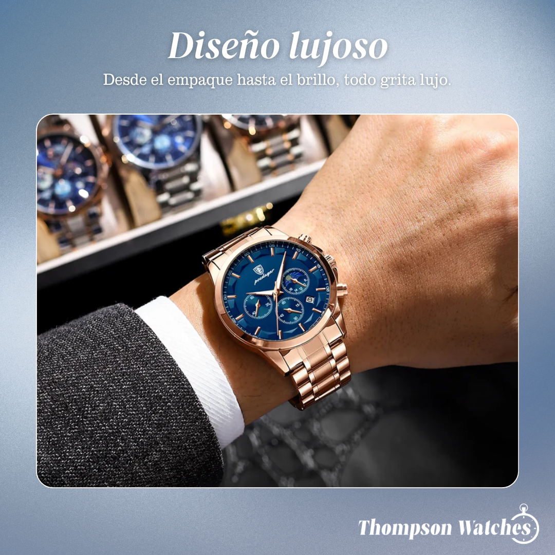 Adrian | Reloj Clásico de Elegancia Multifunción | 42mm