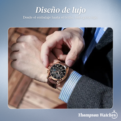 Darian | Reloj con Correa de Cuero Texturizado Clásico | 39 mm
