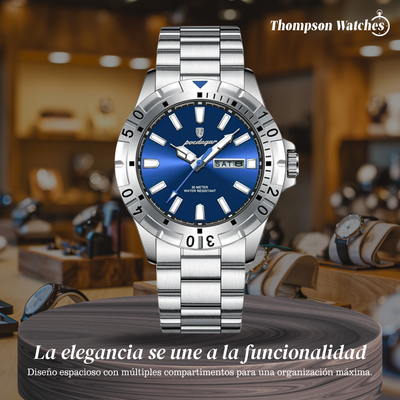 Maverick | Reloj Deportivo con Bisel Giratorio de Acero Inoxidable | 42 mm