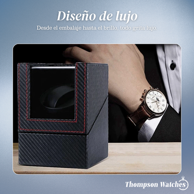 William | Reloj con cuerda automática y exhibidor transparente individual