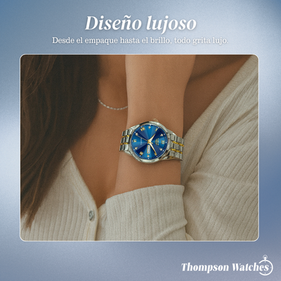 Reloj Jessica con diseño de esfera clásica de 41 mm