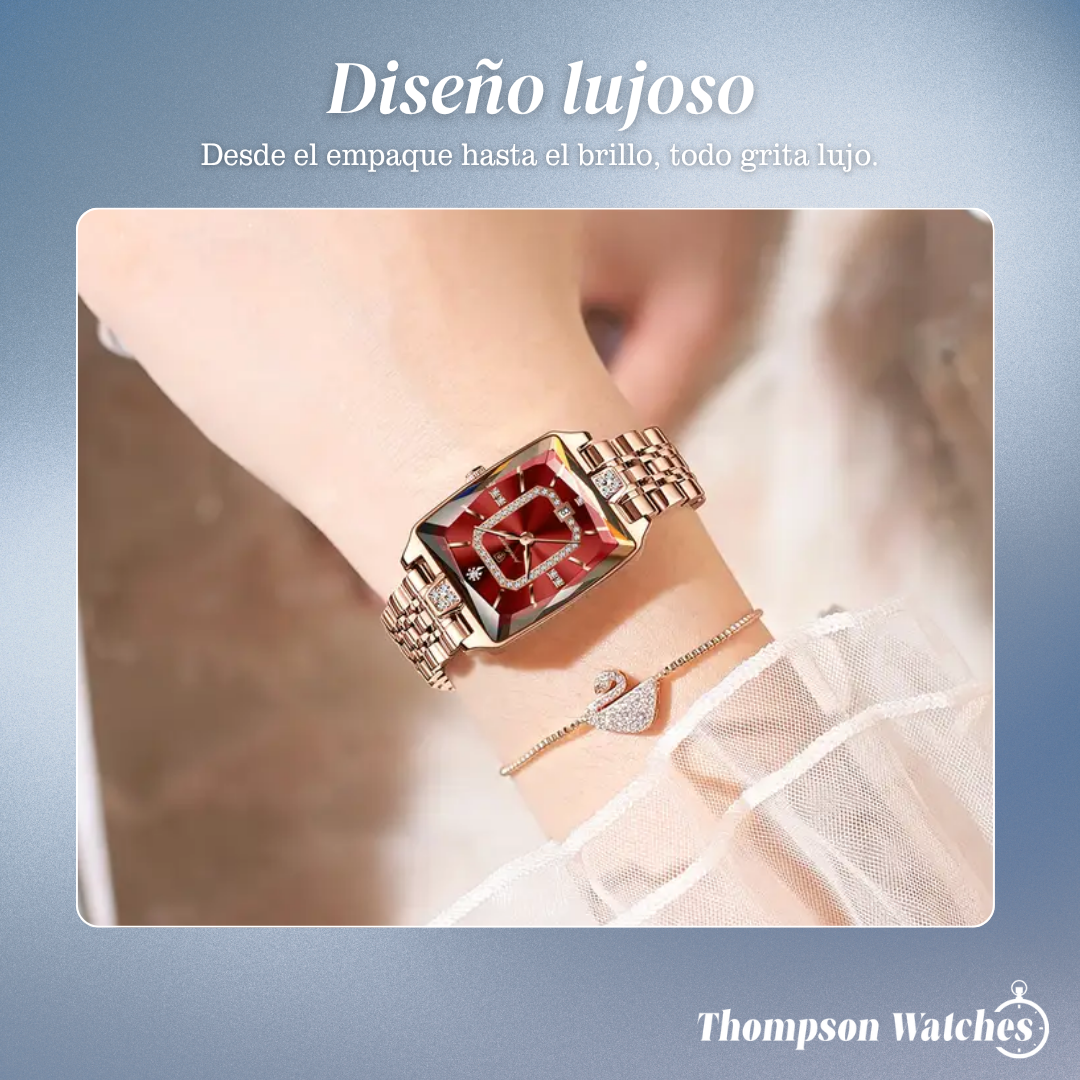 Reloj de Elegancia Cuadrada Melody | 25mm