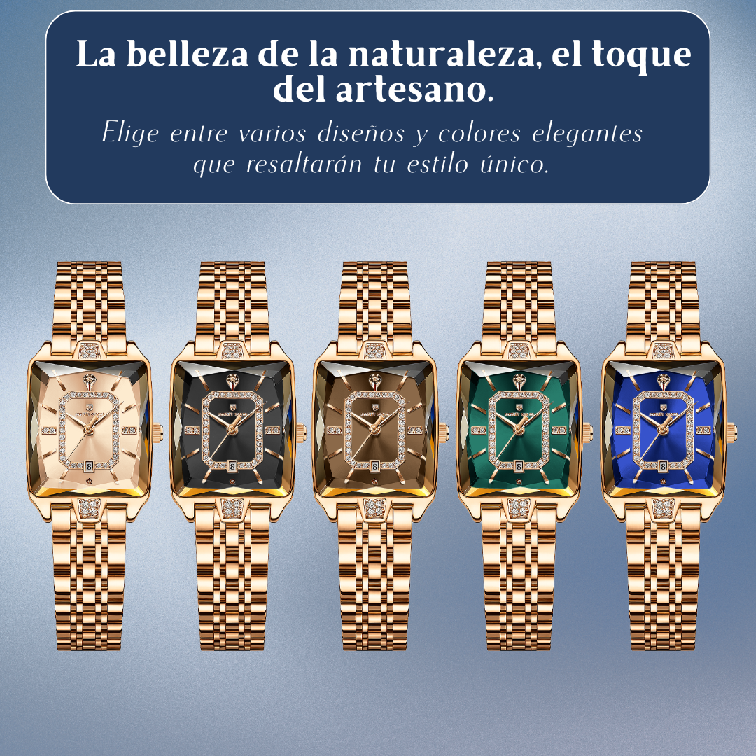 Reloj de Elegancia Cuadrada Melody | 25mm