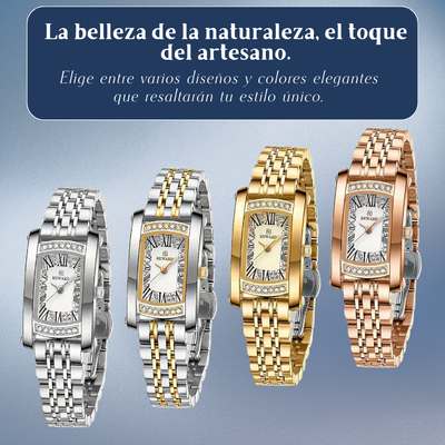 Adeline | Reloj Elegante con Cristal Brillante | 36 mm