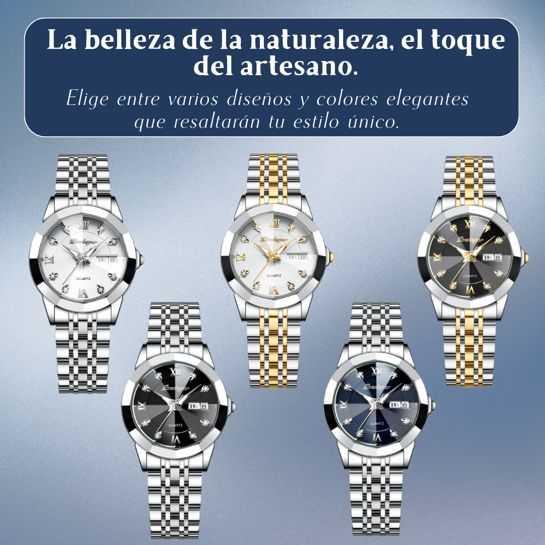 Teresa | Reloj Clásico de Números Romanos | 27mm