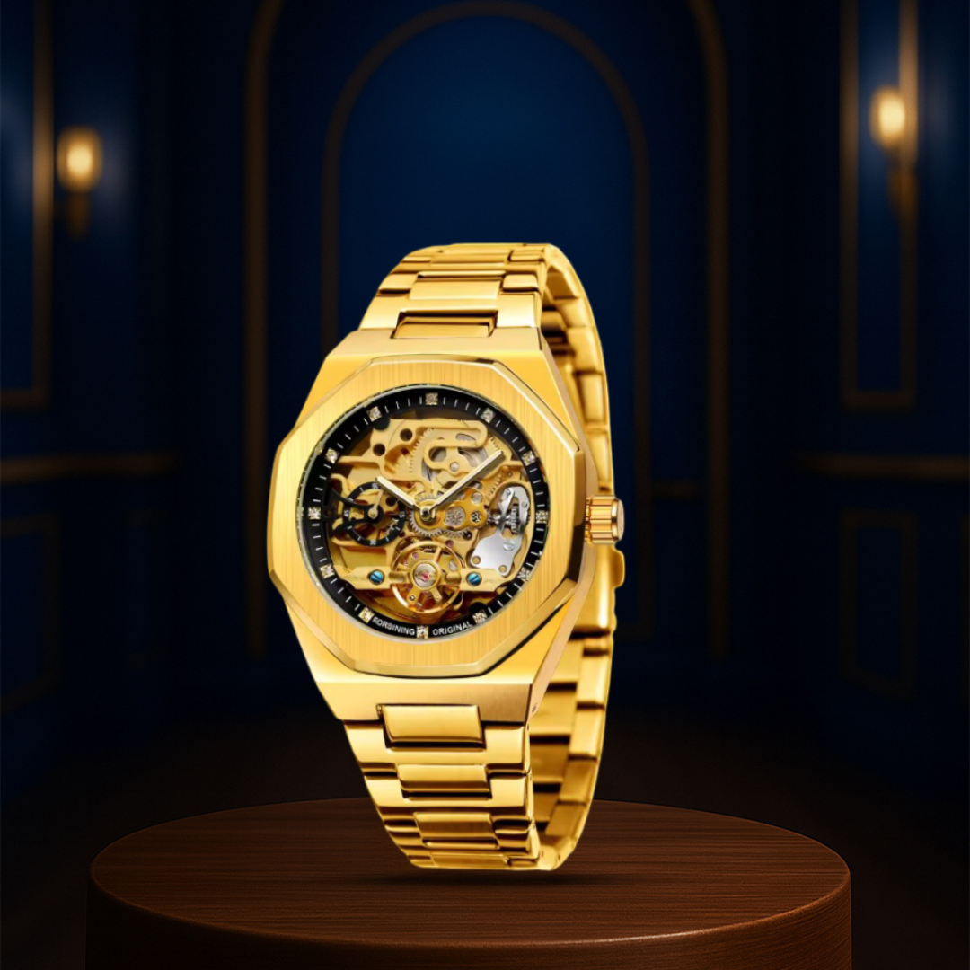 Justin | Reloj automático esqueleto para hombre | 40mm