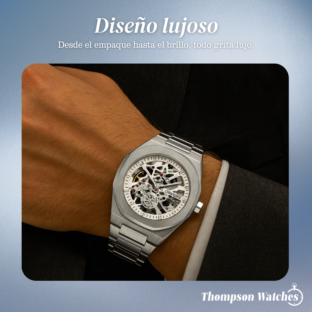 Diego | Reloj mecánico moderno | 42 mm