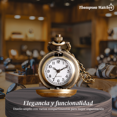 Chauve | Reloj de bolsillo vintage caprichoso | 28 mm